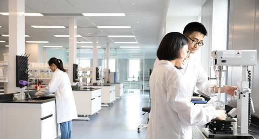 Bloomage Biotech researchers working in a laboratory